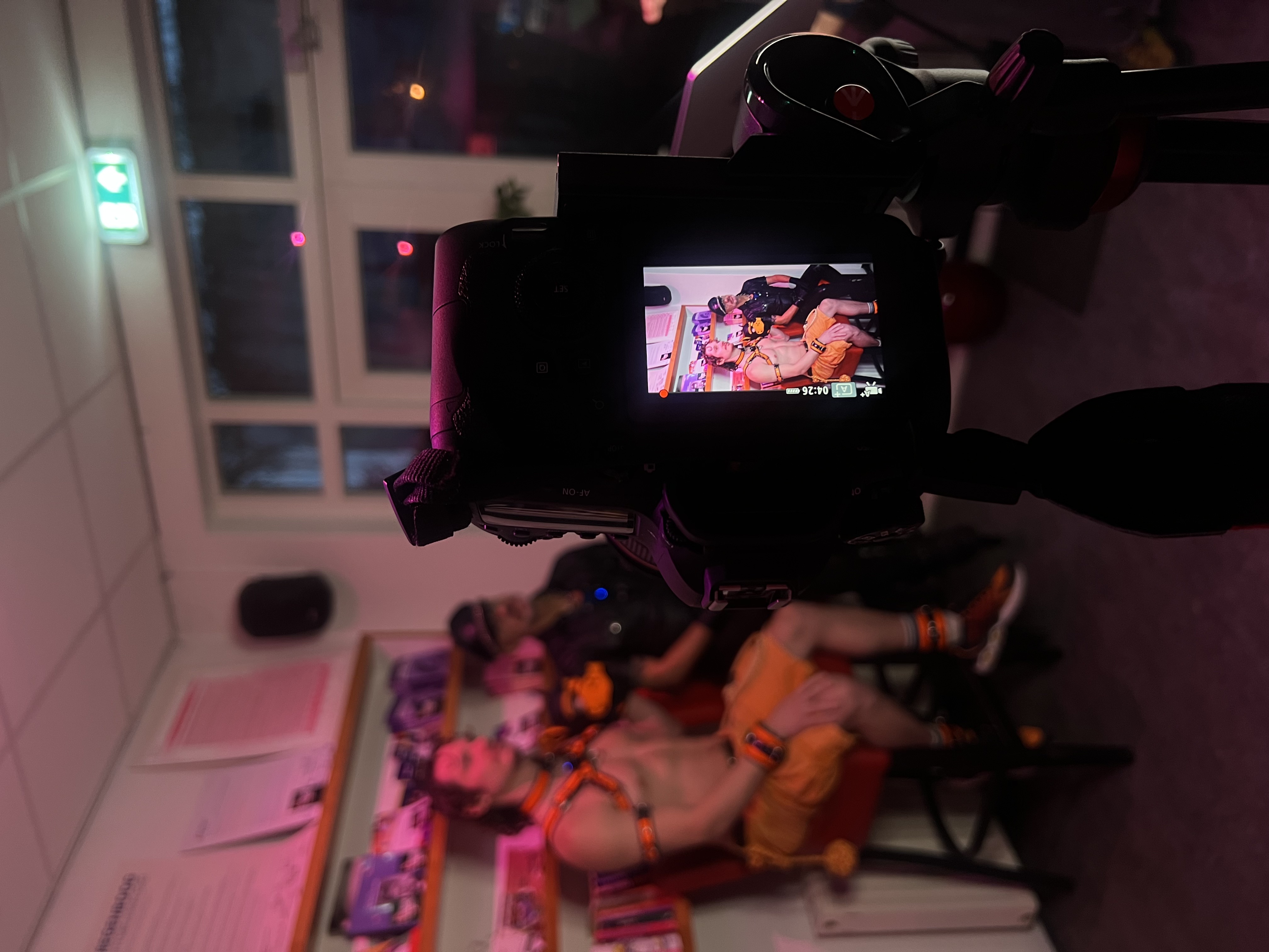 Pride behind-the-scenes filming